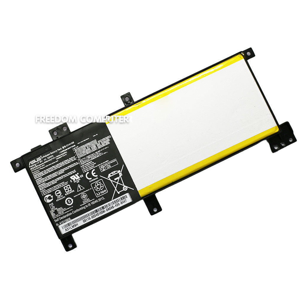 แบตเตอรี่โน๊ตบุ๊ค (แท้) C21N1508 Asus K456U K456 X456 X456U X456UA X456UB X456UJ X456UV X456UF BATTE