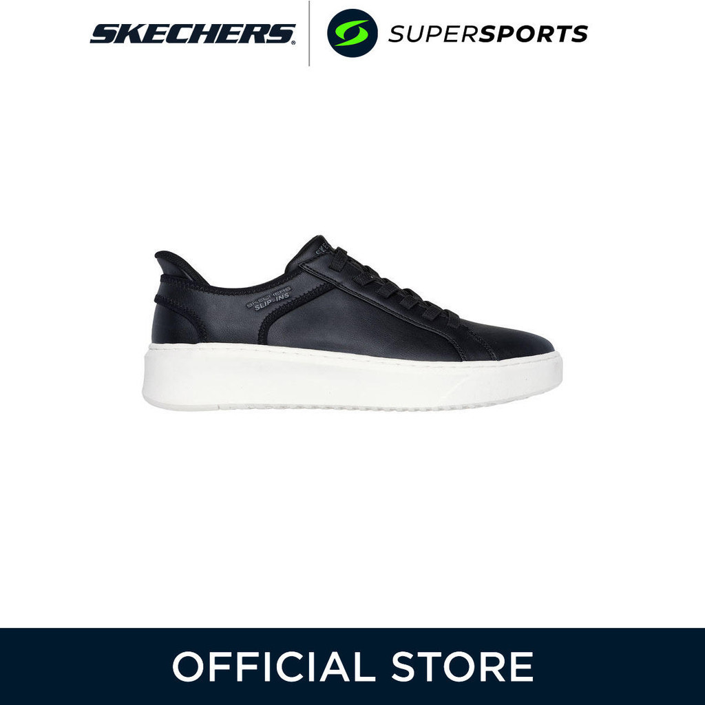 SKECHERS Hands Free Slip-ins®: Court Break - Double Vented รองเท้าลำลองผู้ชาย
