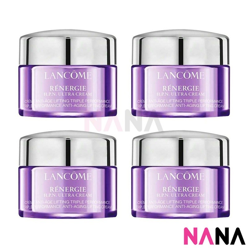 Lancome Renergie H.P.N. Ultra Cream 15ml x4 ครีมบำรุงผิวผสานพลังเปปไทด์กว่า 300 ชนิดเพื่อการฟื้นบำรุง 15 มล. x 4 กระปุก