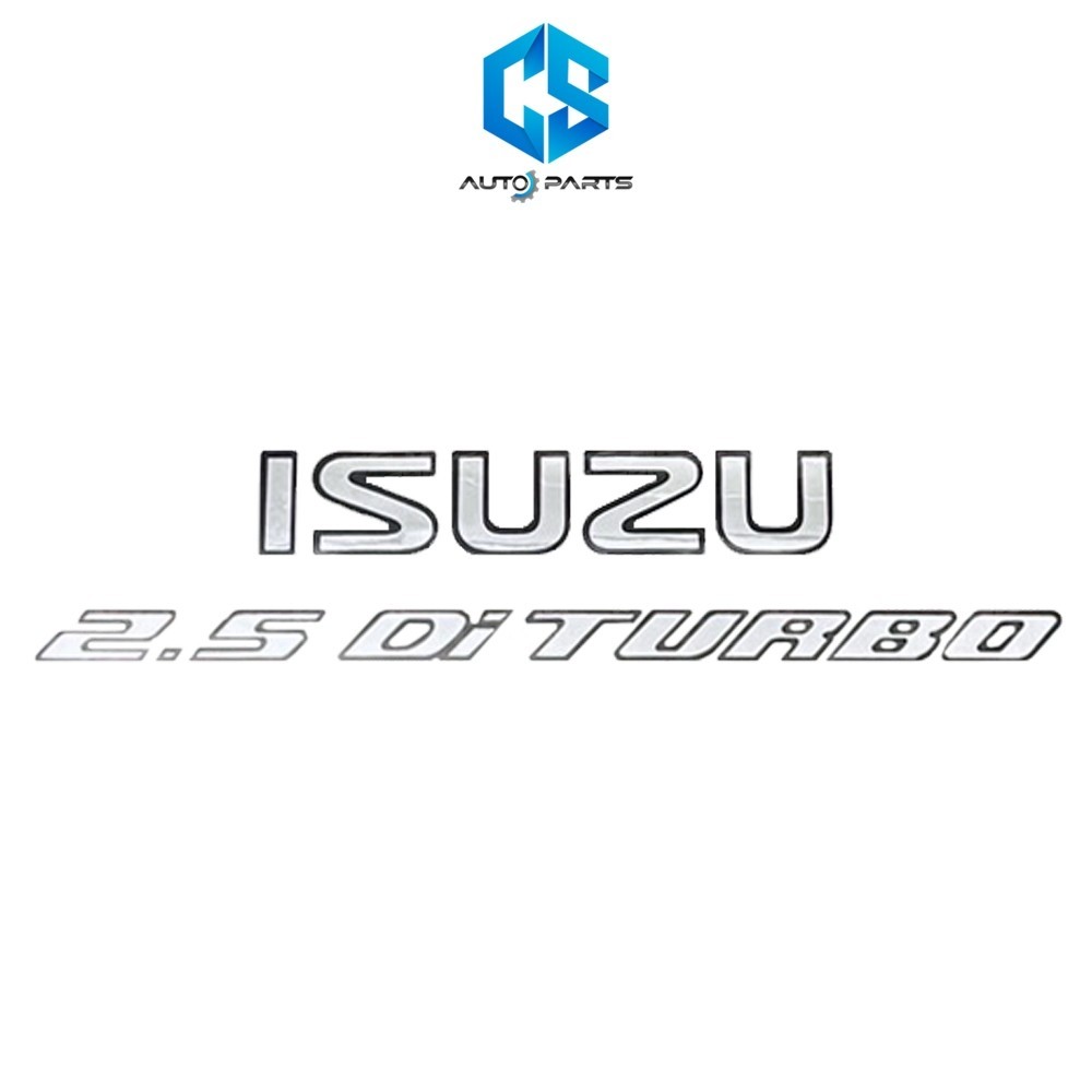 สติ๊กเกอร์ ISUZU 2.5 Di TURBO - ISUZU D-MAX ปี02-11 (ติดฝาท้ายกระบะ)