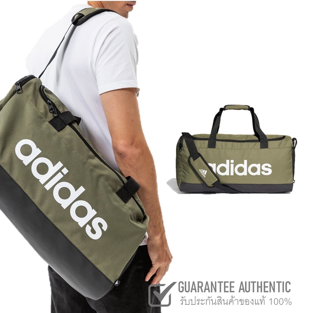 มาใหม่ ป้ายไทย ADIDAS BAG ESSENTIALS LOGO H35657 ขนาดกลางกระเป๋าดัฟเฟิล
