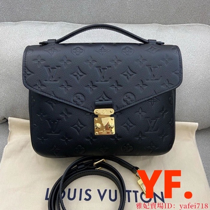 มือสอง] LV M41487 POCHETTE MÉTIS หนังวัว สีดำ กระเป๋าสะพายข้าง/กระเป๋าสะพายข้าง/กระเป๋าสะพายข้าง