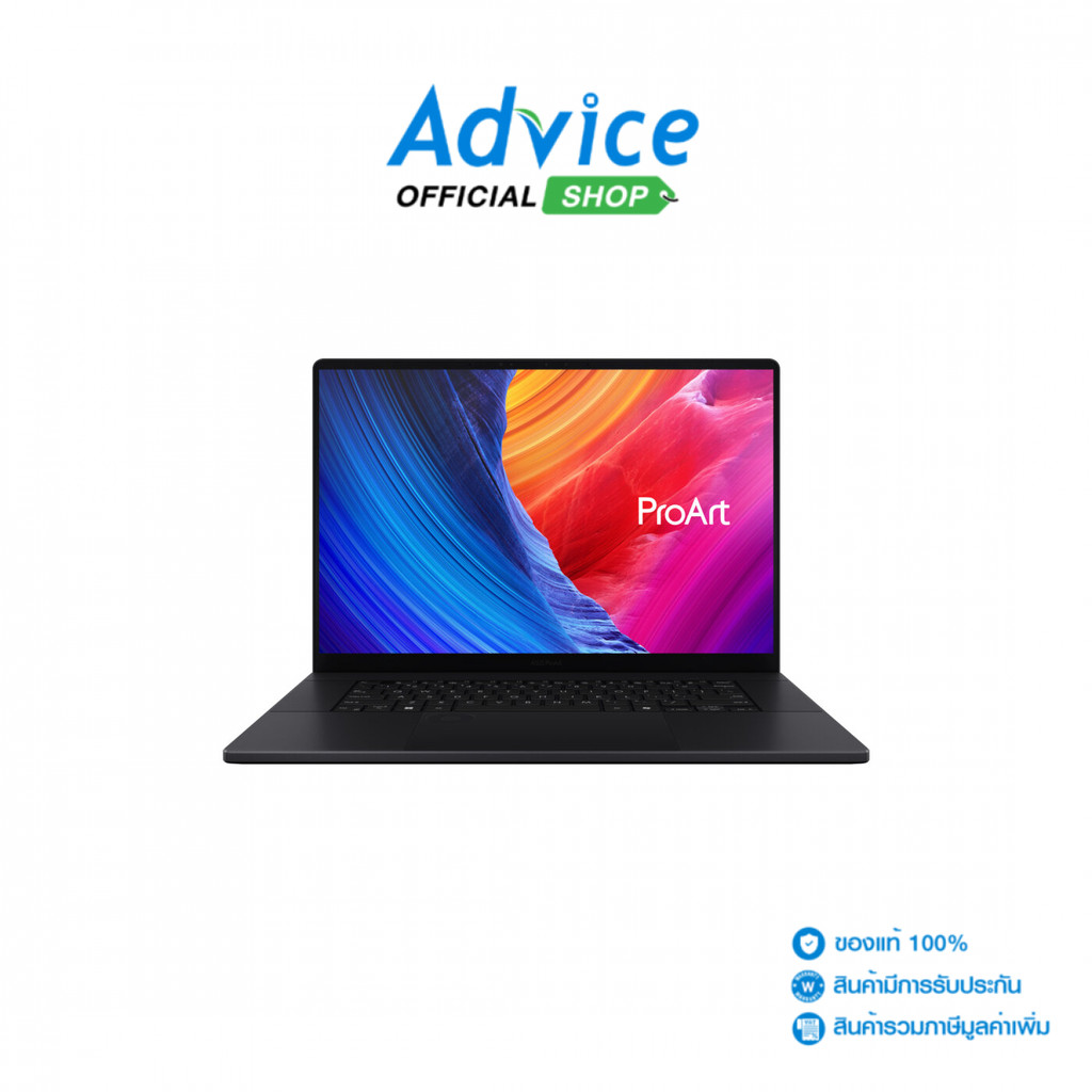 Notebook (โน๊ตบุ๊ค) Asus ProArt P16 OLED H7606WI-ME920WF (Nano Black) - A0160895