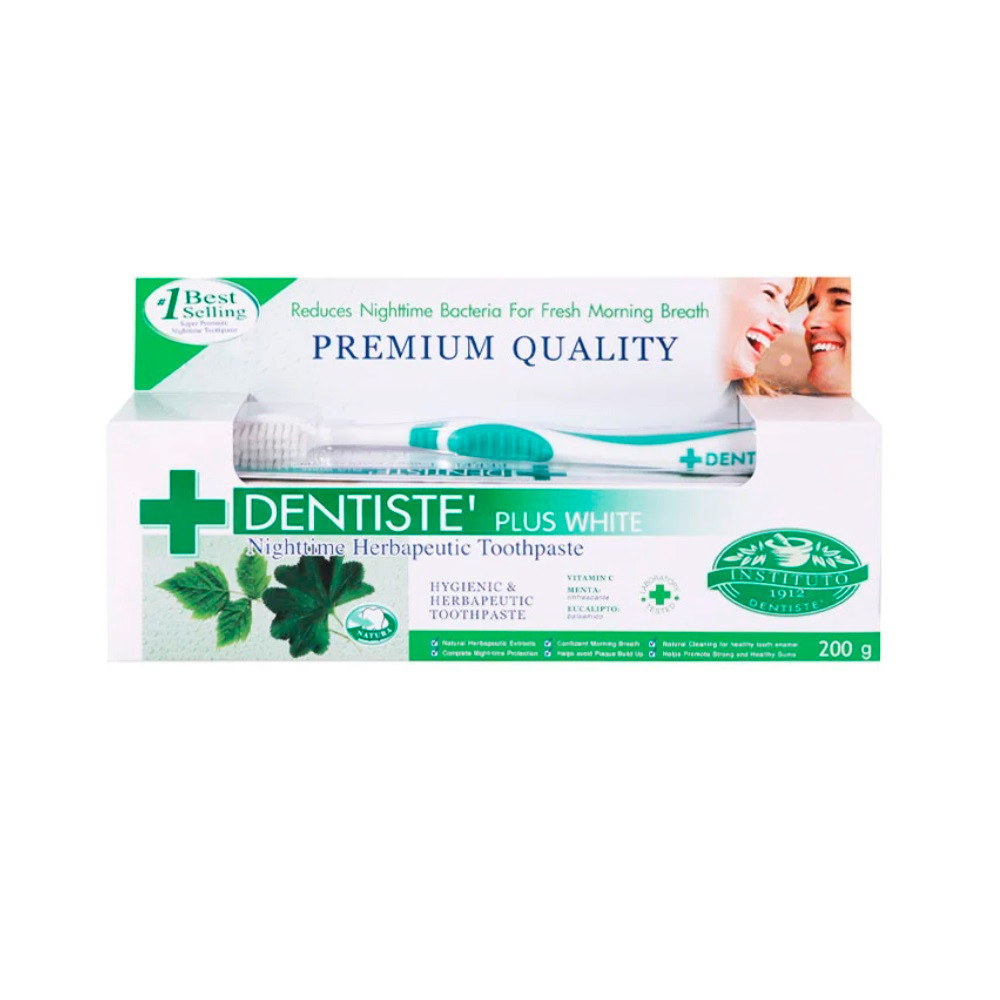 Dentiste Plus White Tube Italy Tb ยาสีฟันเดนทิสเต้พลัสไวท์
