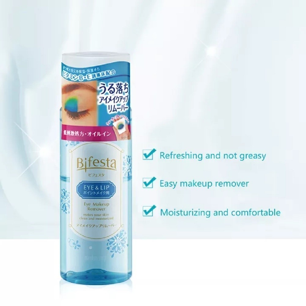 Bifesta Eye Makeup Remover 145 ml. บิเฟสต้า อาย เมคอัพ รีมูฟเวอร์ 145 มล. - รูปที่ 5