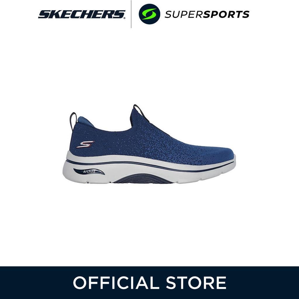 SKECHERS GO WALK Arch Fit 2.0 - Linear Axis 2.0 รองเท้าผู้ชาย