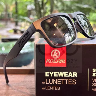 KDEAM BLACK แว่นกันแดด Polarized ป้องกัน UV400 สำหรับการเดินทาง ขับรถ และกิจกรรมกลางแจ้ง จัดส่งไทย