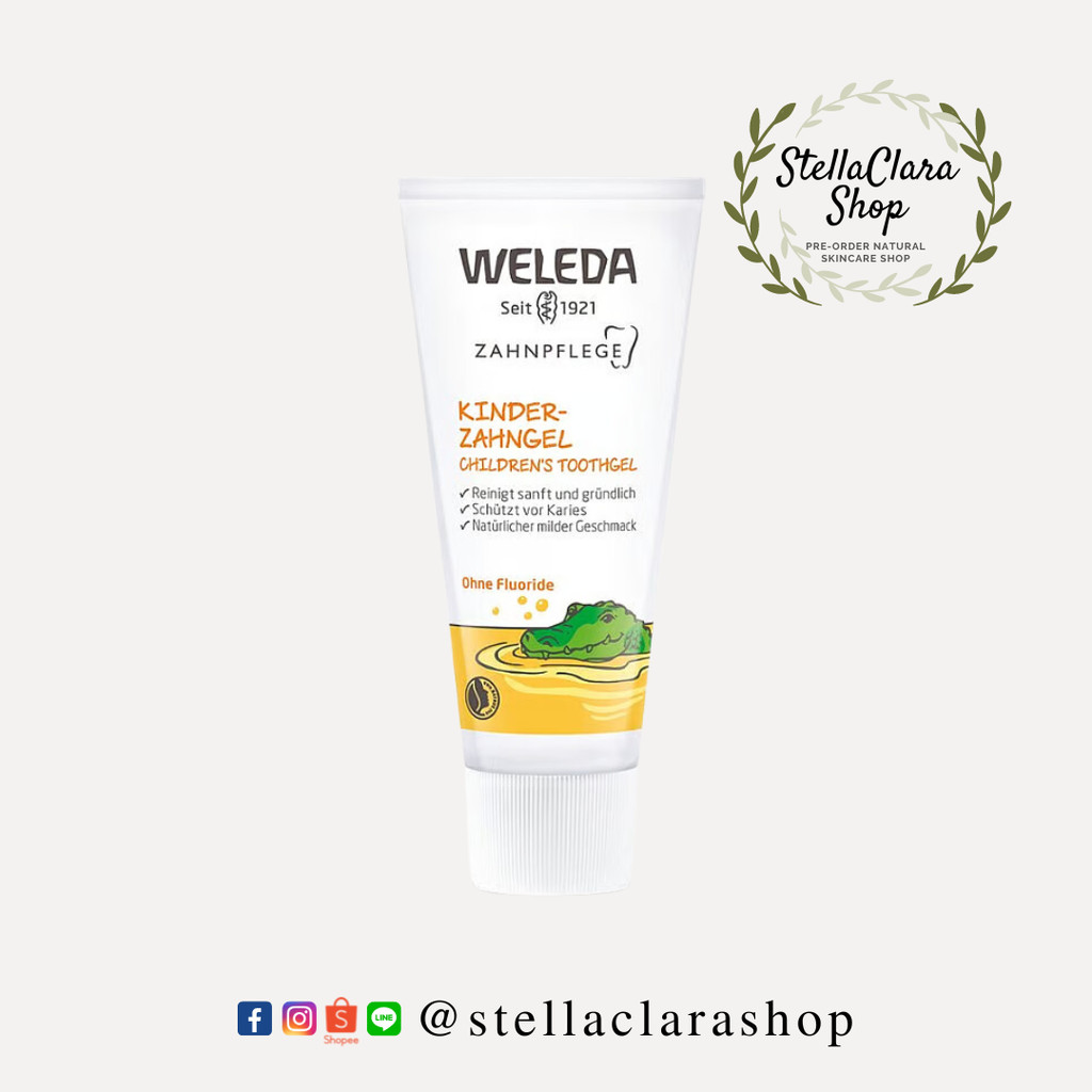 Weleda Children's Tooth Gel 50 ml (หมดอายุ 11/2026)