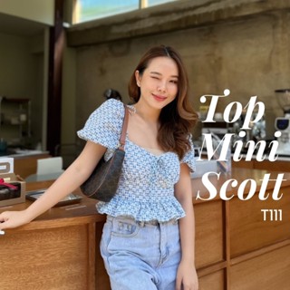 MyWay Brand : Top Mini Scott  👋เลื่อนดูขนาดที่รูปสุดท้ายน้า