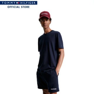 Tommy Hilfiger เสื้อยืดผู้ชาย รุ่น MW0MW31526 DW5 - สีน้ำเงิน