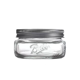 ✆❦Ball Mason Jar อเมริกัน Mason jar แก้วโปร่งใสสกัดเย็นขนาดแบบพกพาข้ามคืนข้าวโอ๊ตมิลค์เชคถ้วย