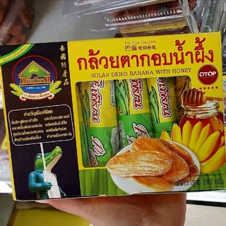 กล้วยตากอบน้ำผึ้ง ตราป้าเพียน กล่องขนาด 240 กรัม