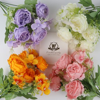♞◕▥จำลอง pothos พลาสติกโรงงานปลอมผนังเดี่ยวดอกไม้ผ้าไหมในร่มและกลางแจ้งหญ้าปลอมตกแต่งดอกไม้พืชสีเขียวเครื่องประดับ
