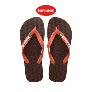 Havaianas รองเท้าแตะ BRASIL LOGO - BROWN รุ่น 41108503059BRXX (รองเท้าแตะ)