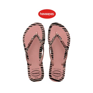 Havaianas รองเท้าแตะผู้หญิง Slim Animals Fashion - Crocus Rose Pink รุ่น 41479663544PIXX  (รองเท้าแตะหญิง)