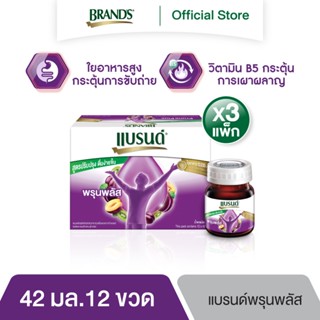 แบรนด์ พรุนพลัสกรีนคอฟฟี่บีน 42 มล. x 12 ขวด x 3 แพค