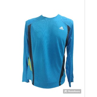 เสื้อยืดกีฬาแขนยาวแบรนด์ Adidas ClimaCool Supernova Size L มือ2