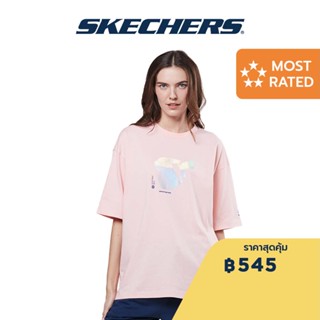 Skechers สเก็ตเชอร์ส เสื้อยืดแขนสั้นยูนิเซ็กส์ Unisex Pokémon Short Sleeve Tee - SL23Q1U009-00R7