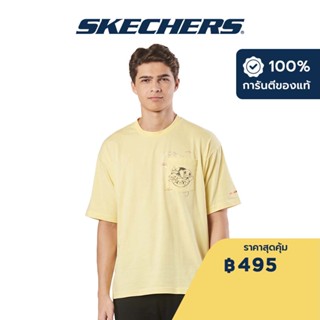 Skechers สเก็ตเชอร์ส เสื้อยืดแขนสั้นยูนิเซ็กส์ Unisex CNY Pokémon Short Sleeve Tee - SL23Q1U023-01F4