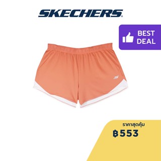 Skechers สเก็ตเชอร์ส กางเกงวิ่งขาสั้นผู้หญิง Women Running Shorts  Apparel - SP22Q4W371-CORA