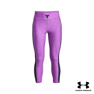 Under Armour UA Girls Project Rock HeatGear® Ankle Leggings อันเดอร์ อาร์เมอร์ กางเกงออกกำลังกายสำหรับเด็กผู้หญิง