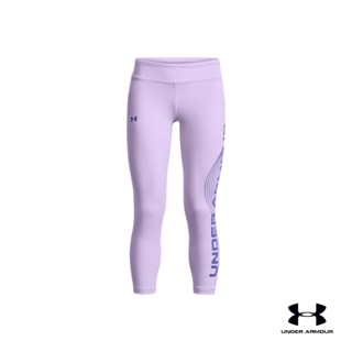 Under Armour Girls UA Motion Branded Crop อันเดอร์ อาร์เมอร์ กางเกงห้าส่วน UA Motion Branded สำหรับเด็กผู้หญิง