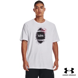 Under Armour UA Mens Brush Stroke Football Short Sleeve อันเดอร์ อาร์เมอร์ เสื้อแขนสั้นเล่นฟุตบอล สำหรับผู้ชาย