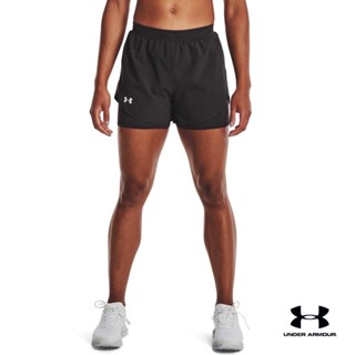 Under Armour UA Womens Fly-By Elite 2-in-1 Shorts อันเดอร์ อาร์เมอร์ กางเกงวิ่ง สำหรับเพศหญิง