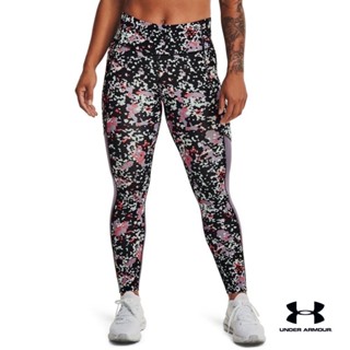 Under Armour UA Womens Fly Fast 3.0 Printed Ankle Tights อันเดอร์ อาร์เมอร์ กางเกงออกกำลังกายสำหรับผู้หญิง