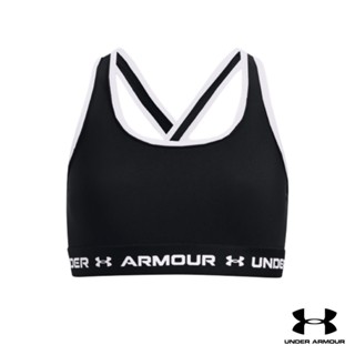 Under Armour UA Girls Crossback Sports Bra อันเดอร์ อาร์เมอร์ เสื้อชั้นใน เทรนนิ่ง สำหรับเด็กผู้หญิง