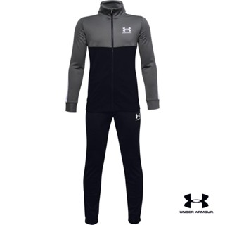 Under Armour UA Boys CB Knit Track Suit อันเดอร์ อาเมอร์ เทรนนิ่ง สำหรับเด็กผู้ชาย รุ่น UA CB