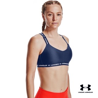 Under Armour UA Womens Crossback Low Sports Bra อันเดอร์ อาเมอร์ บราเทรนนิ่ง สำหรับผู้หญิง รุ่น Crossback Low