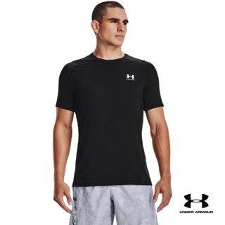 Under Armour UA Mens HeatGear® Armour Fitted Short Sleeve อันเดอร์ อาเมอร์ เสื้อเทรนนิ่ง สำหรับผู้ชาย รุ่น Fitted