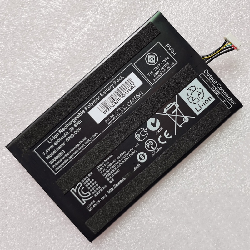 Genuine GND-D20 Laptop Battery 7.4V 29.6V 4000mAh For Gigabyte S1080 S1081 S1082 CF1 CF01 CF2 CF3 Ta