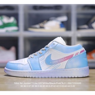 Nike Air Jordan 1 retro Low top OG AJ1 Jordan Generation รองเท้าผ้าใบลําลอง ข้อสั้น เหมาะกับการเล่นกีฬา