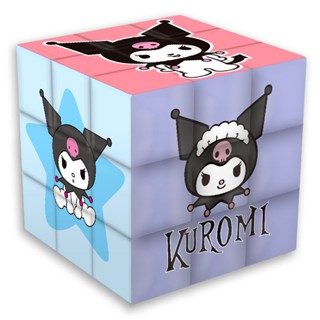 ❦№เด็กสร้างสรรค์สามระดับ Rubik s Cube การ์ตูนน่ารัก Kurome ที่น่าสนใจของเล่นทางปัญญา Rubik s Cube ของขวัญที่กำหนดเองด้วย