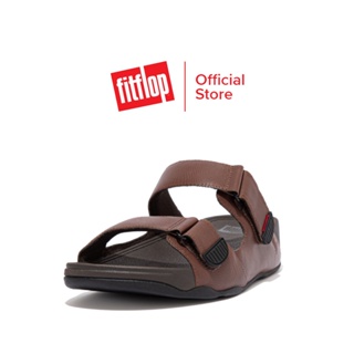 FITFLOP GOGH MOC รองเท้าแตะแบบสวมผู้ชาย รุ่น EO5-923 สี Cappuccino