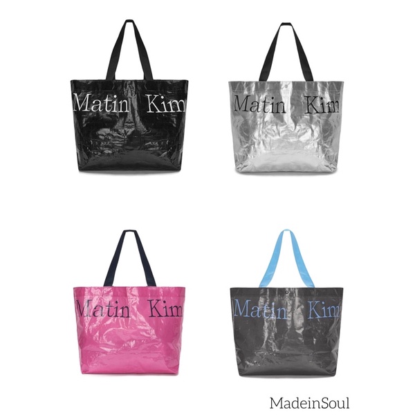 🇰🇷 พรี/พร้อมส่ง Matin Kim Tarpulin Shopper Bag