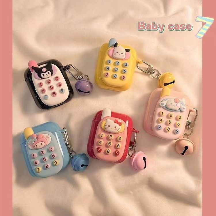 เคสหูฟังบลูทูธไร้สาย กันกระแทก สําหรับ Sanrio Baseus M2S E3 E9 WM01 02 03 W12 W04PRO