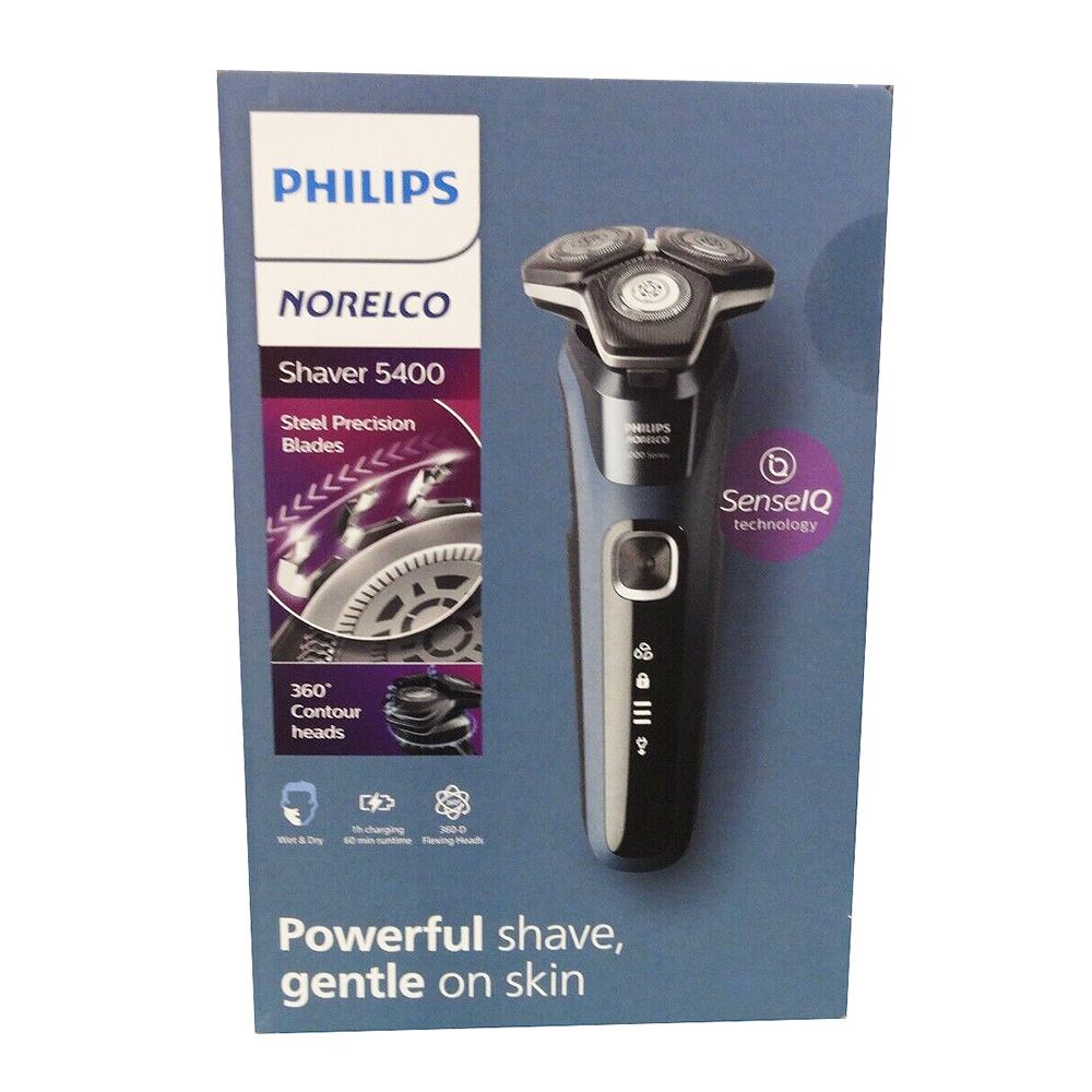 Philips Norelco S5880/81 Shaver 5400 Wet &amp; Dry Electric Shaver, USB Rechargeable
