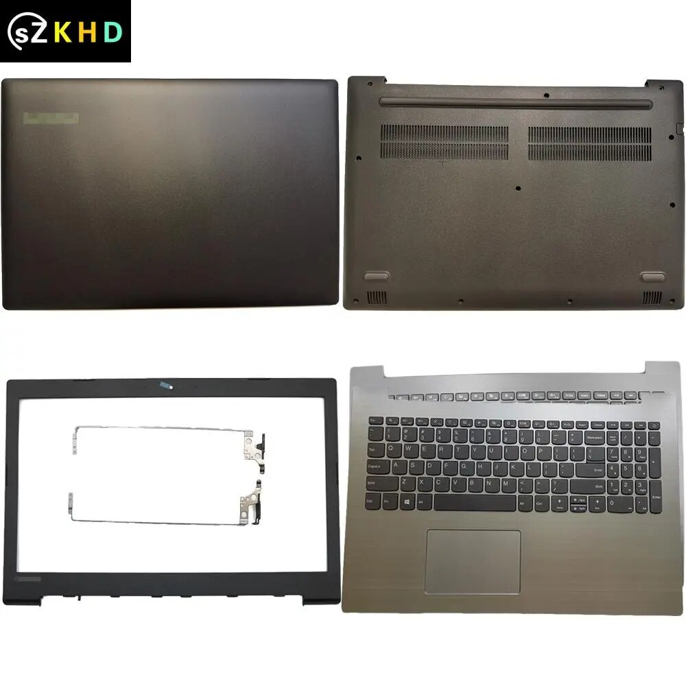 89T LCD Rear Cover Screen Front Bezel Hinges Palmrest Bottom Case New For Lenovo IdeaPad 330-15ICH 330-15 330-15IS yKt