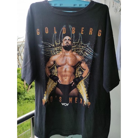 Vintage WCW มวยปล้ำ GOLD BERG ป้ายstarter ปี1998