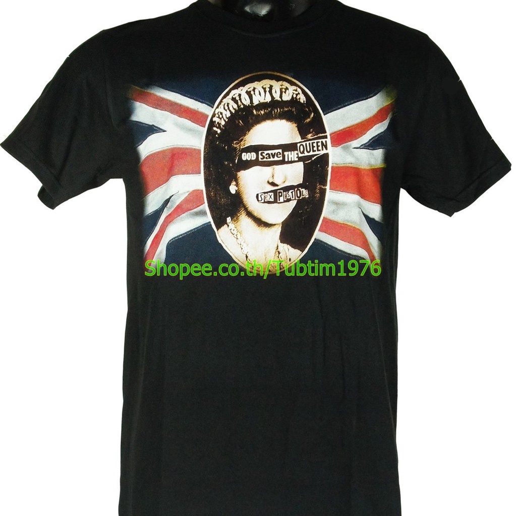 เสื้อวง Sex Pistols วงดนตรีต่างประเทศ วินเทจ เซ็กซ์พิสทอลส์ SPL493