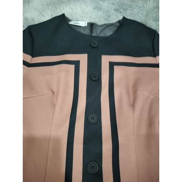 เดรสพิมพ์ลายมือสอง kalisa