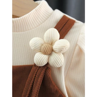 เข็มกลัดแฟชั่น ลายดอกทานตะวัน แฮนด์เมด DIY สําหรับตกแต่งเสื้อผ้า กิ๊บติดผม แผ่นแพทช์ผ้า เข็มกลัดแฟชั่น