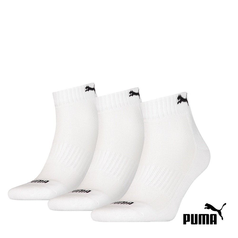PUMA ถุงเท้า Quarter Cushioned  3 คู่ UNISEX QUARTER CUSHIONED 3P - 701221151