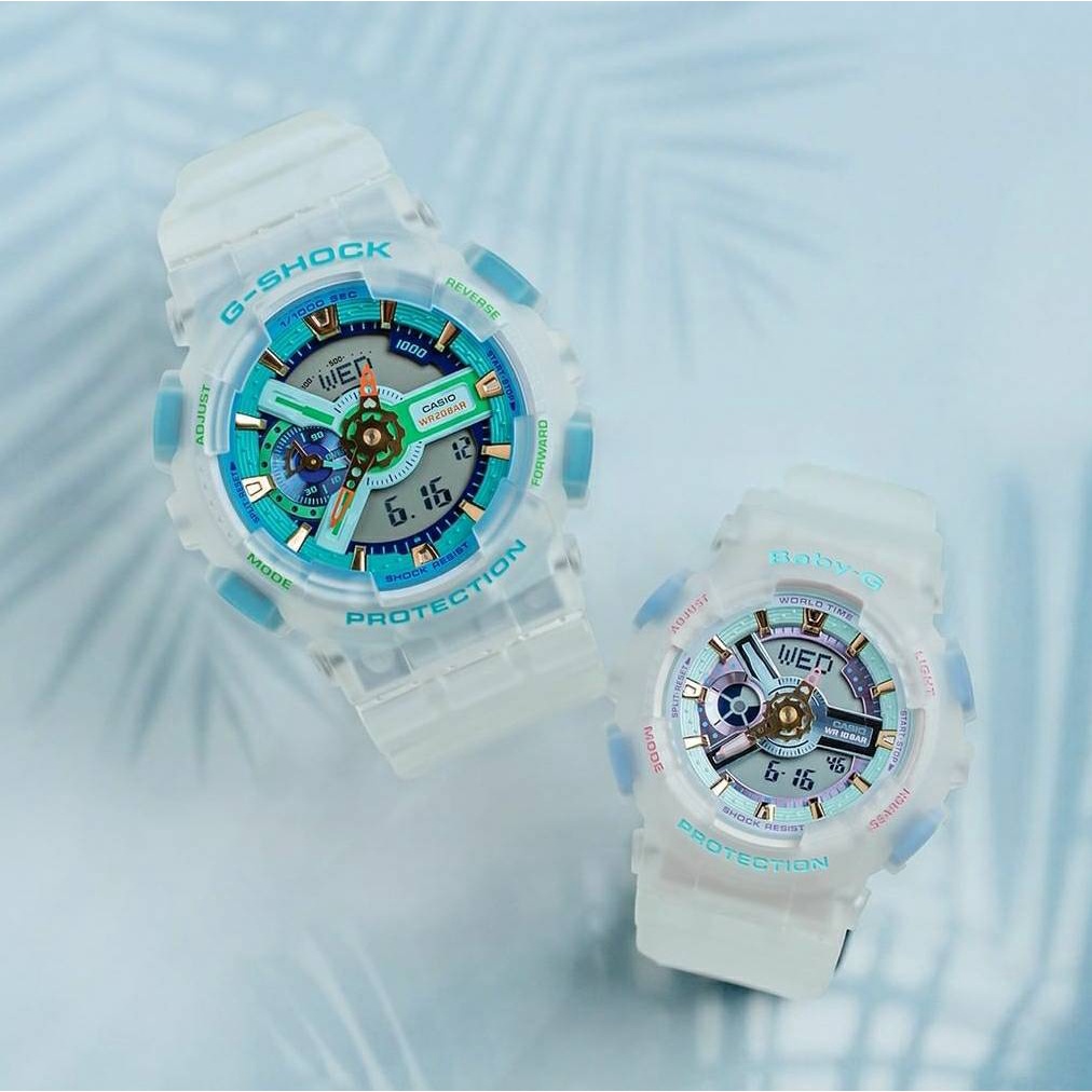 นาฬิกาคู่ G-Shock Baby-G Couple Set Limited Edition Under the Sea รุ่น SLV-21A-7A ของแท้ รับประกัน 1 ปี