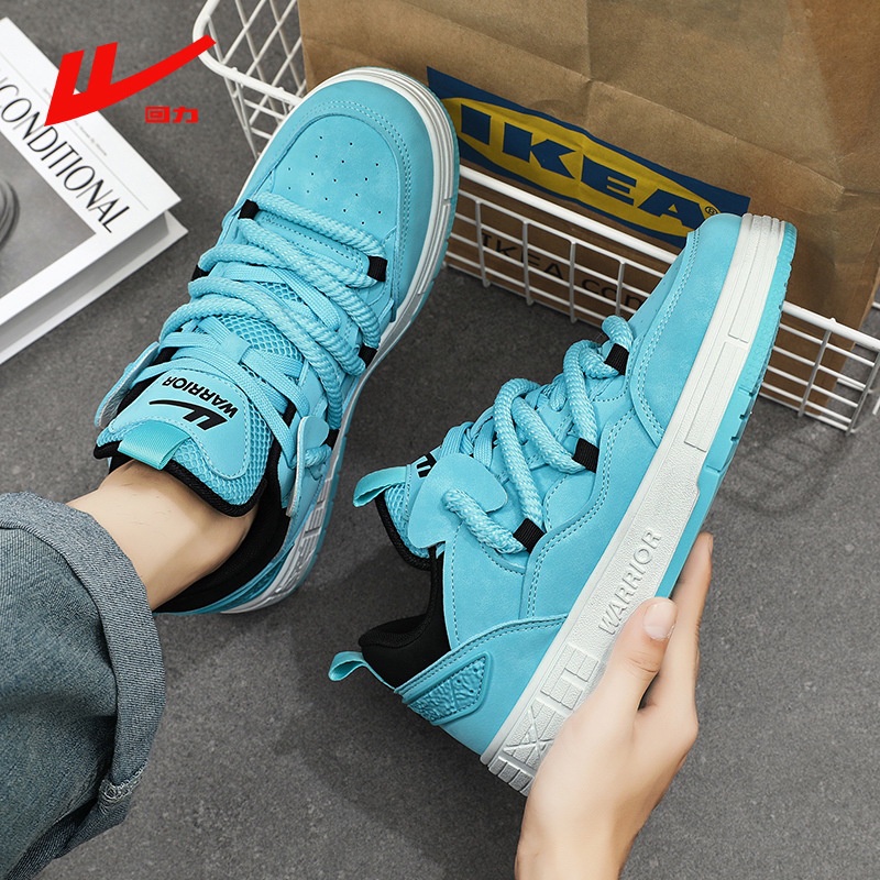 Warrior Official Authentic Products Sneakers Casual White Shoes Popular Men's Shoes Fashion All-Matc