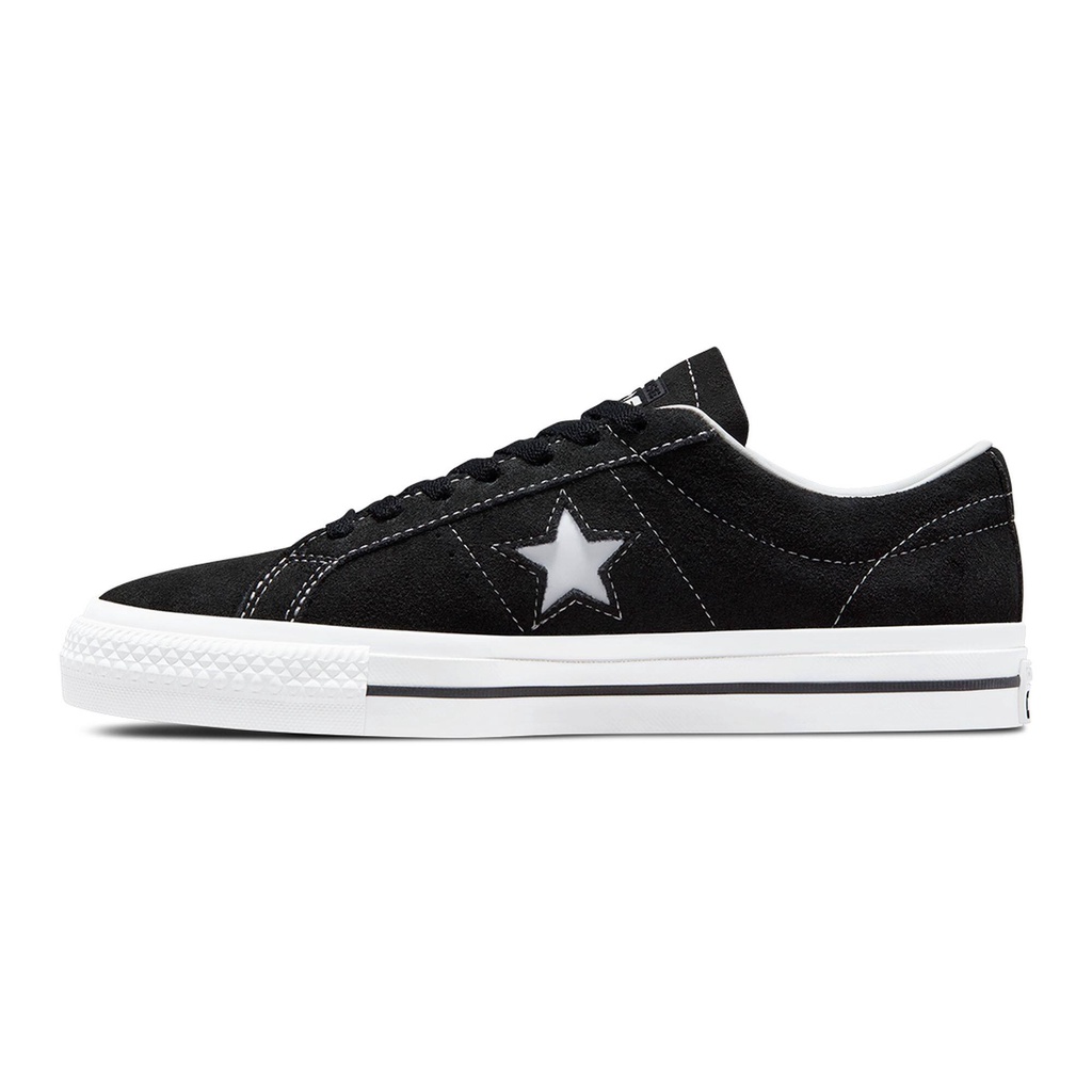 CONVERSE รองเท้าผ้าใบ รุ่น ONE STAR PRO SUEDE OX BLACK - 171327CM_F1BKXX สีดำ ผู้ชาย