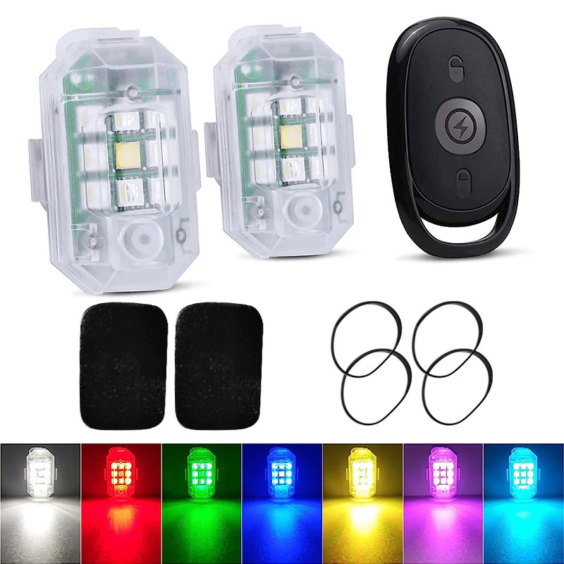 Universal Drone Strobe Anti-Collision Lighting สำหรับ Drone Anti-Collision Light การมองเห็น360องศาสำ